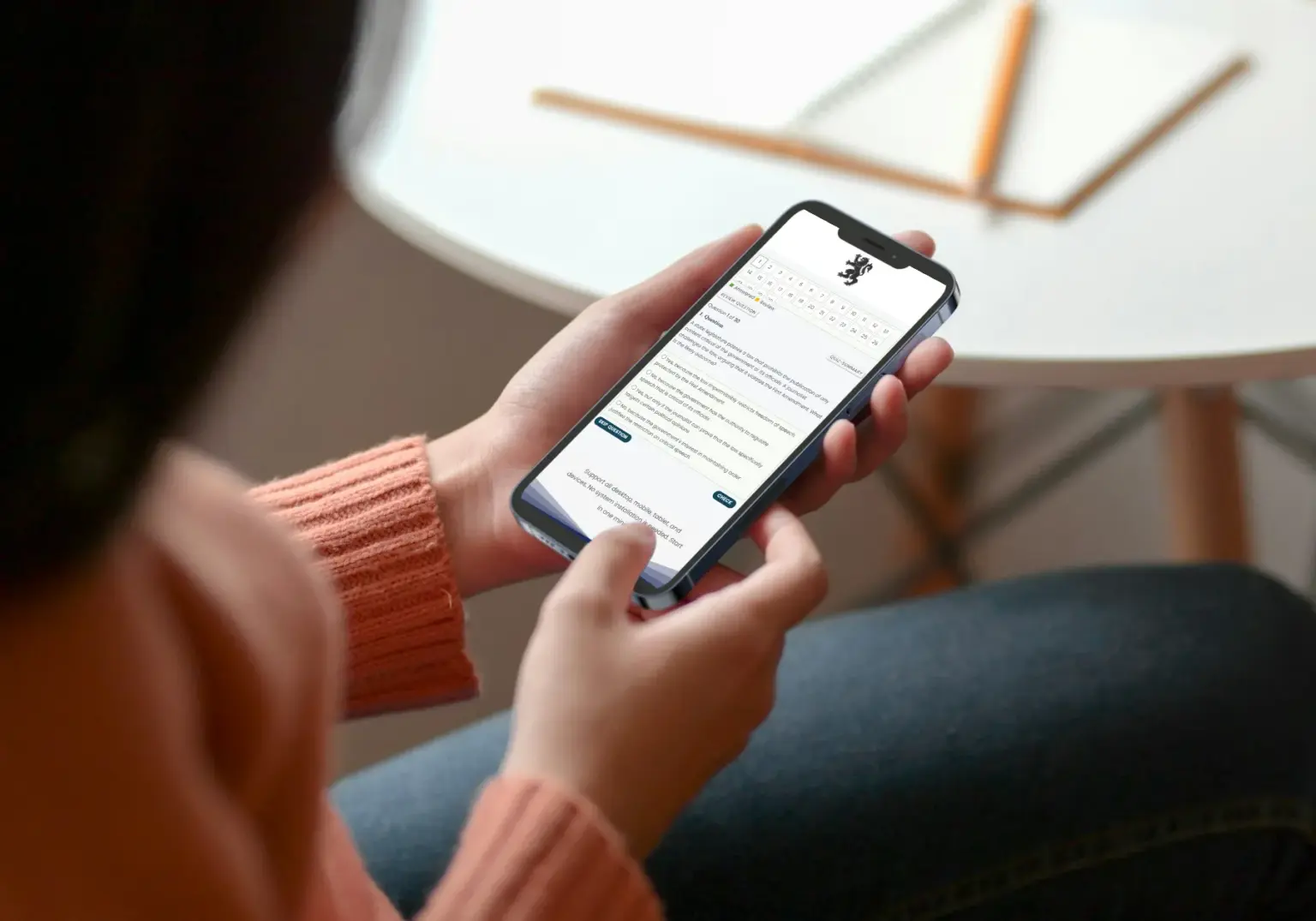 Privacy Cert Prep mobile study experience preview